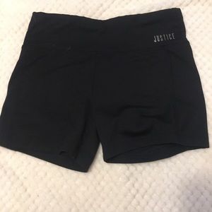 Justice athletic shorts
